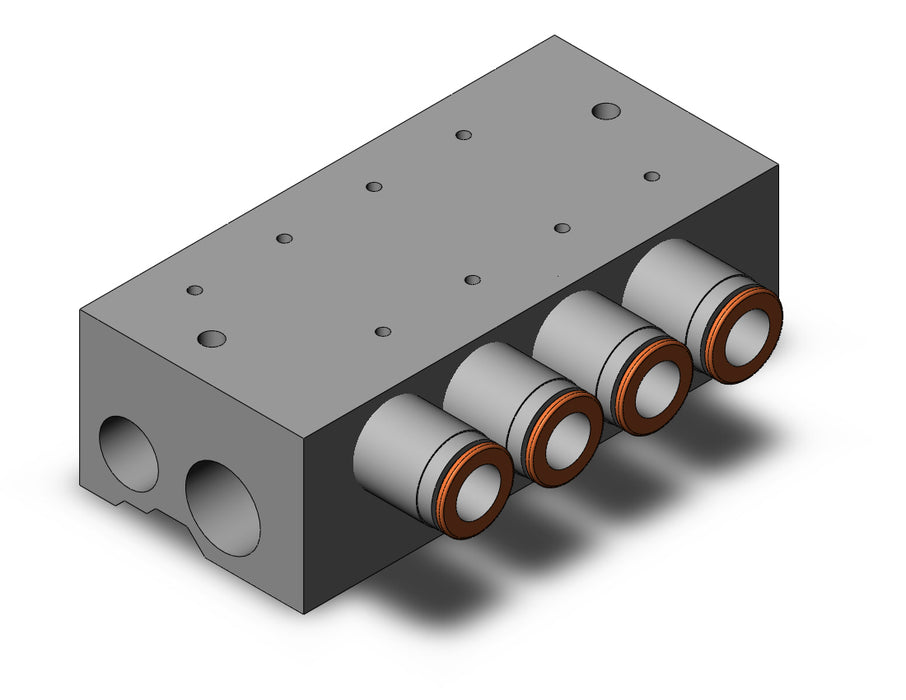 VV3QZ35-04N11TC BASE MOUNTED MANIFOLD