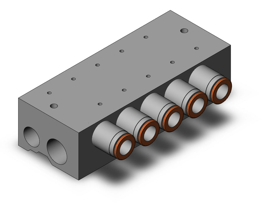 VV3QZ35-05N11TC-D0 BASE MOUNTED MANIFOLD