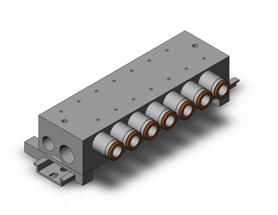 VV3QZ35-07N11TC-D BASE MOUNTED MANIFOLD