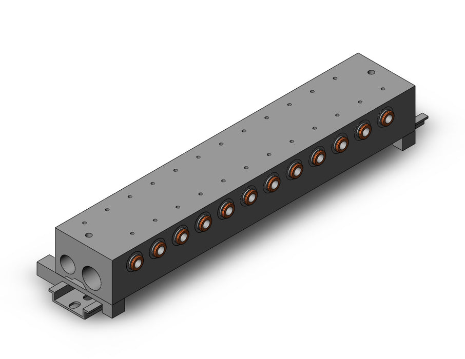 VV3QZ35-12N7TC-D BASE MOUNTED MANIFOLD