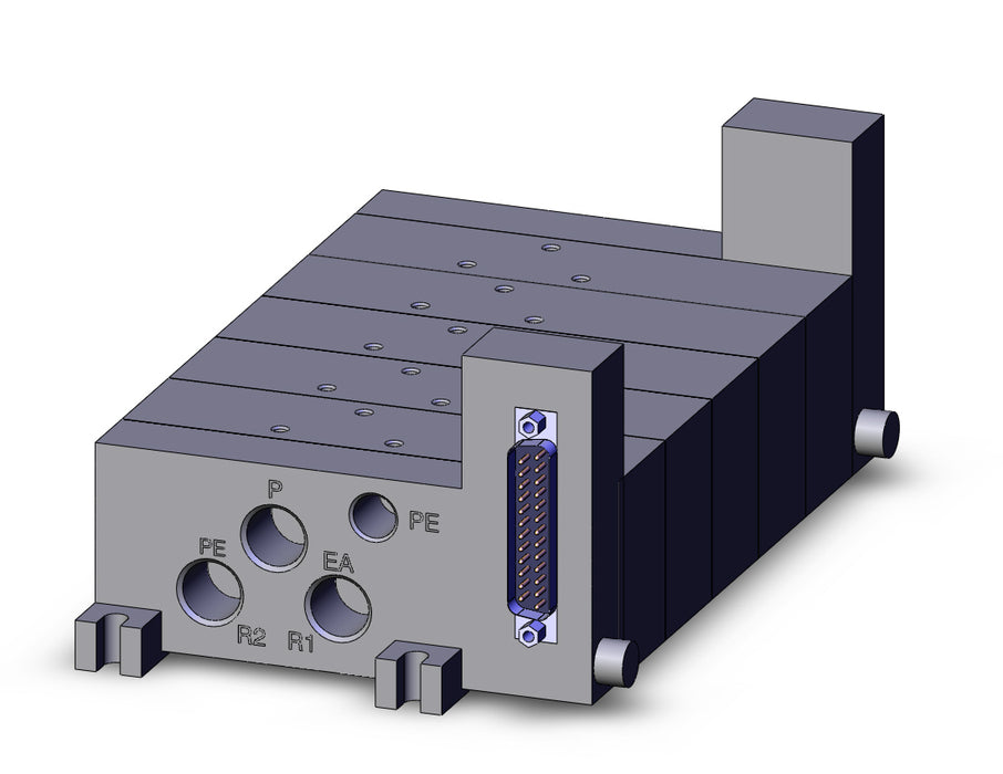 VV5FR2-01FU1-051-02 MANIFOLD, D-SUB CONNECTOR