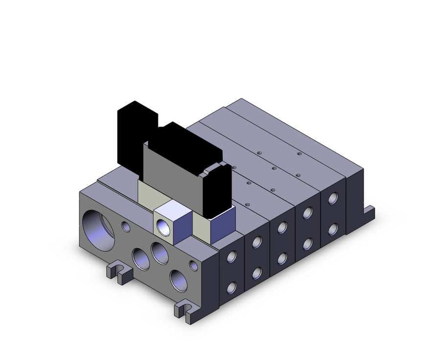 VV5FS3-01CU-052-02T-E5 MANIFOLD WITH CONTROL UNIT