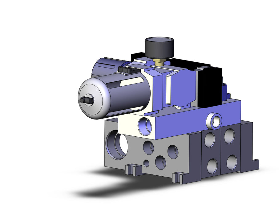 VV5FS4-01T-021-04T-M1 VFS valve manifold