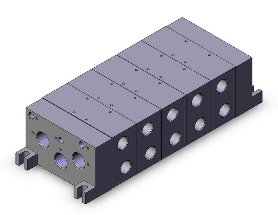 VV5FS5-10-051-04T VFS valve manifold