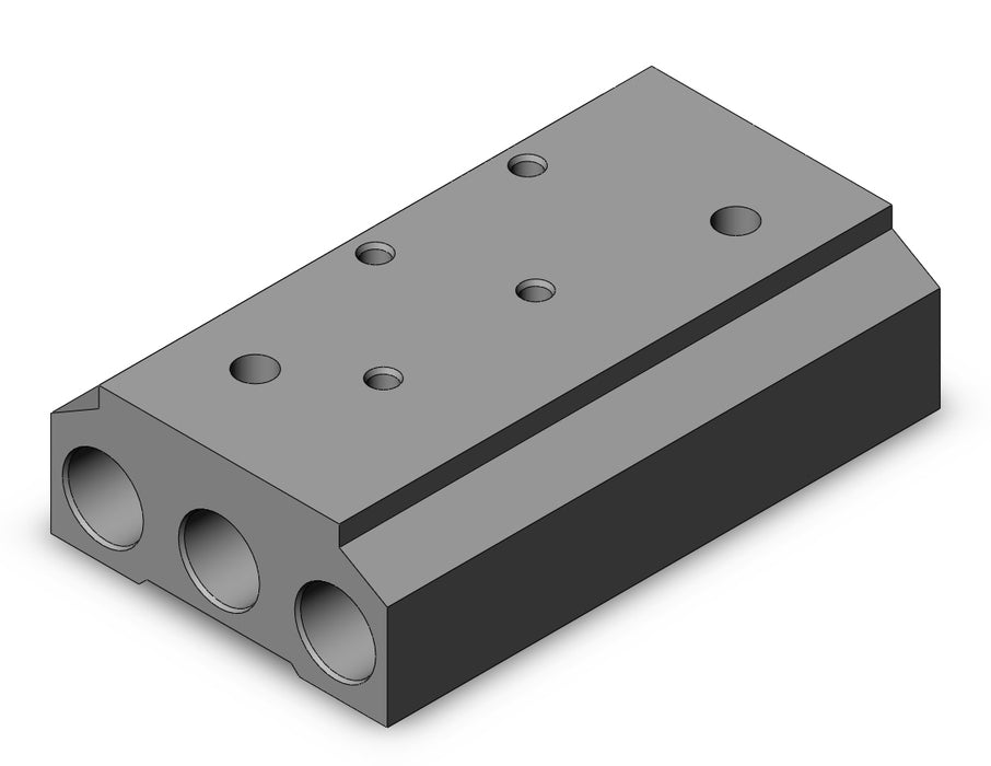 VV5K3-20-02-00N MANIFOLD, EXTRUDED ALUMINUM BAR