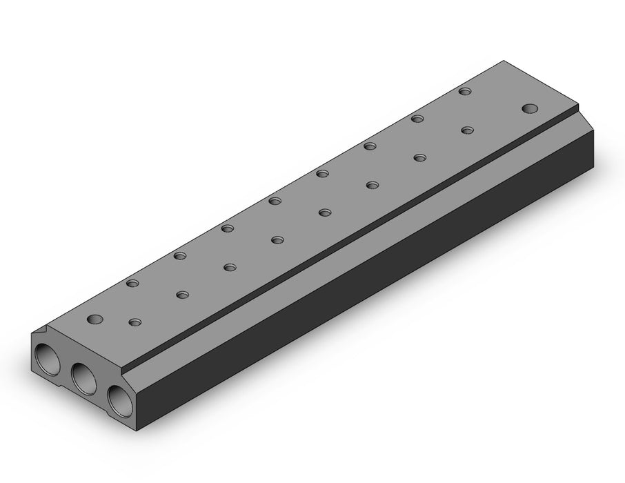 VV5K3-20-08-00N MANIFOLD, EXTRUDED ALUMINUM BAR