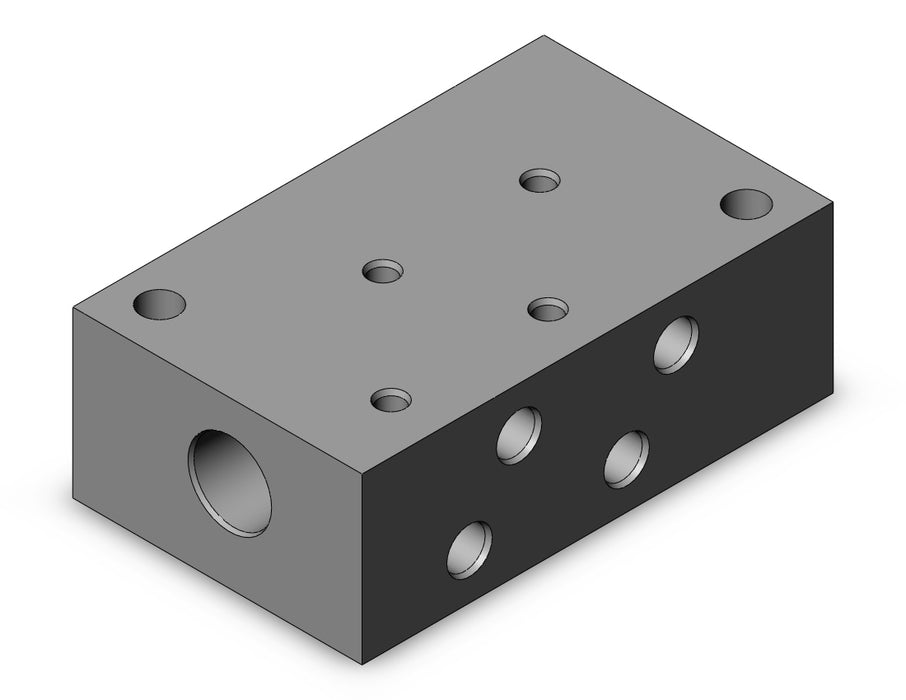 VV5K3-21-02 MANIFOLD, EXTRUDED ALUMINUM BAR