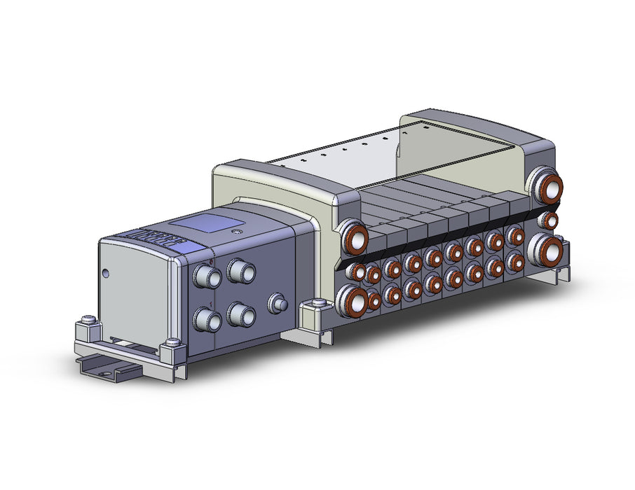 VV5QC21-08C4SDQN12-DNR-X160US VQC Manifold