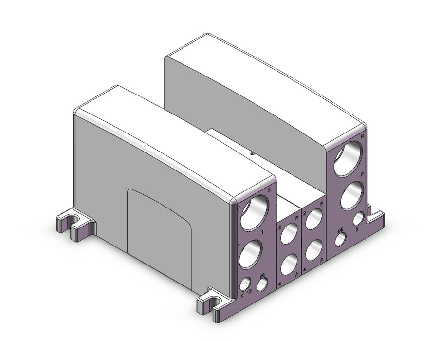 VV5QC41-0203TSD60 VQC Manifold