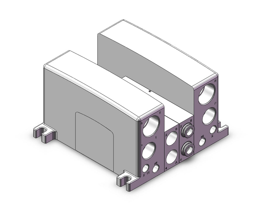 VV5QC41-02C10SD60 VQC Manifold