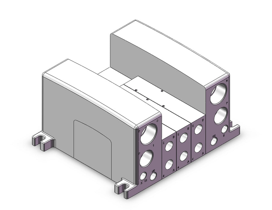VV5QC41-0302TSD60 VQC Manifold
