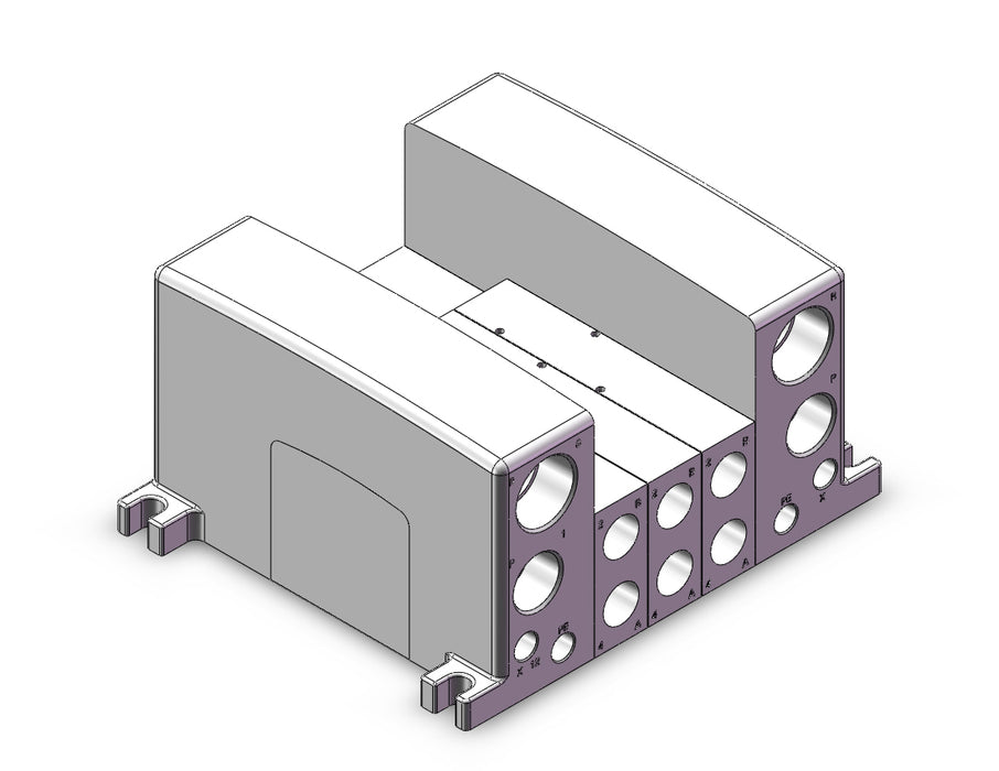 VV5QC41-0303FSD60 VQC Manifold