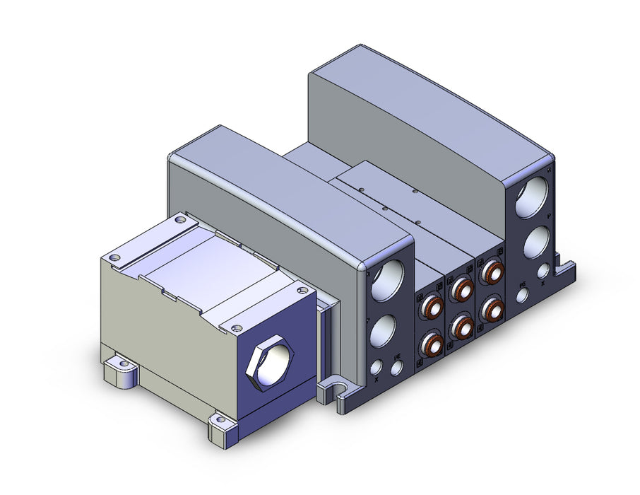 VV5QC41-03N9TD0-N VQC Manifold