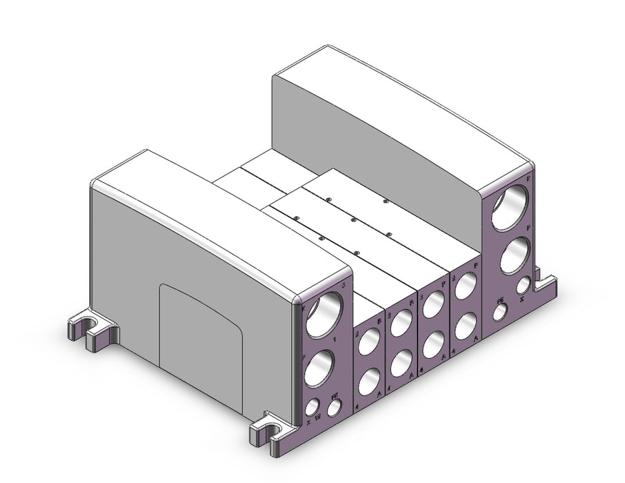 VV5QC41-0403SD60 VQC Manifold