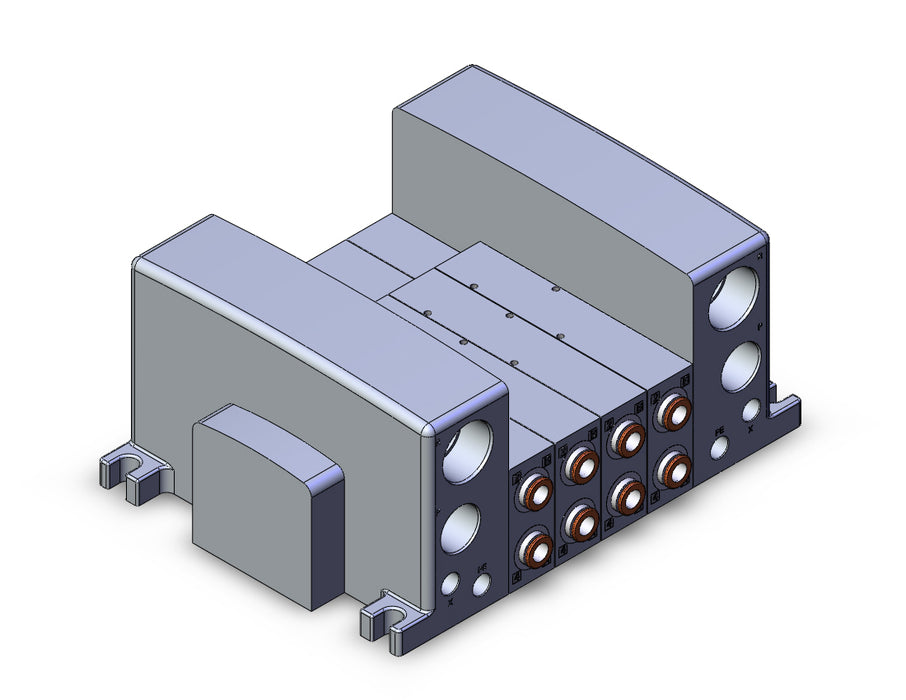 VV5QC41-04C8SD0A VQC Manifold