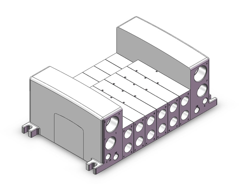 VV5QC41-0603SD60 VQC Manifold