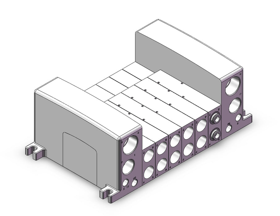 VV5QC41-06C8SD60 VQC Manifold