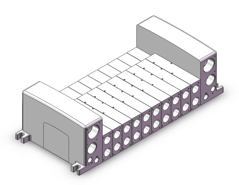 VV5QC41-1003SD60 VQC Manifold