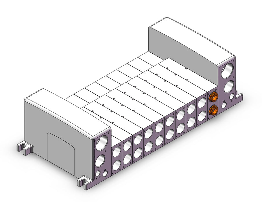 VV5QC41-10N11TSD60 VQC Manifold