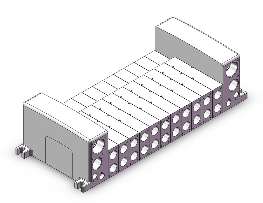 VV5QC41-1103SD60 VQC Manifold