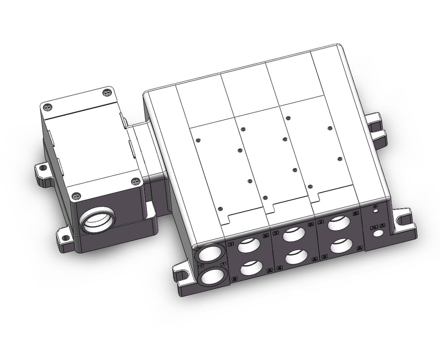 VV5QC51-0304TD0 VQC5000 valve manifold