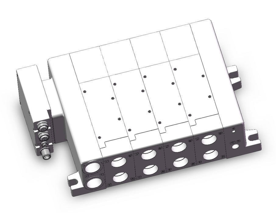 VV5QC51-0404FSEAN VQC5000 valve manifold