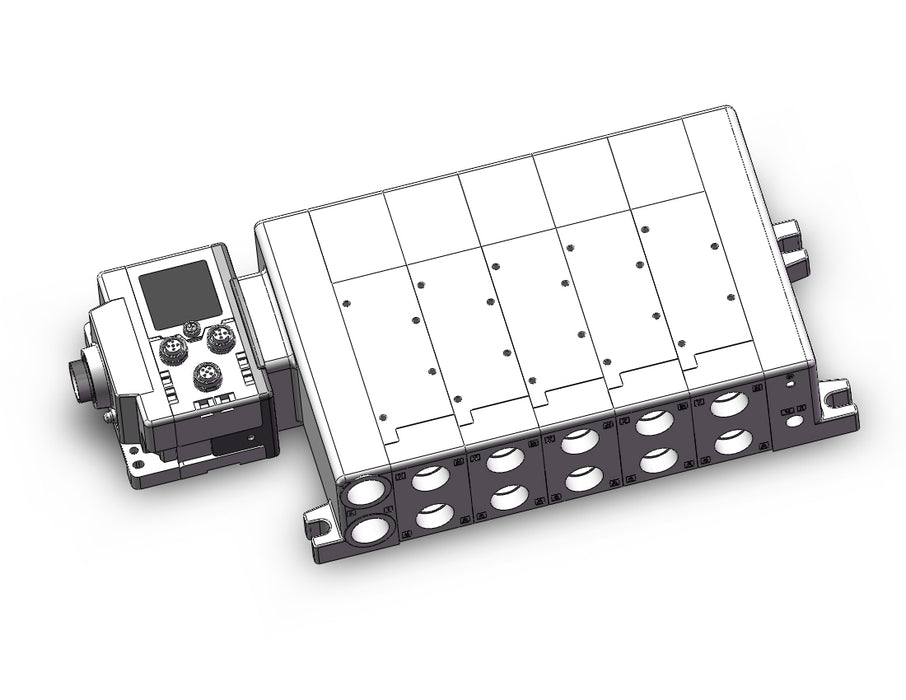 VV5QC51-0504TSD6EA3N VQC5000 valve manifold