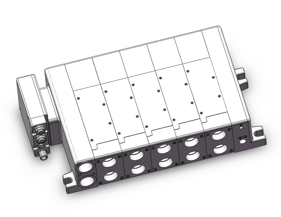VV5QC51-0504TSEA VQC5000 valve manifold