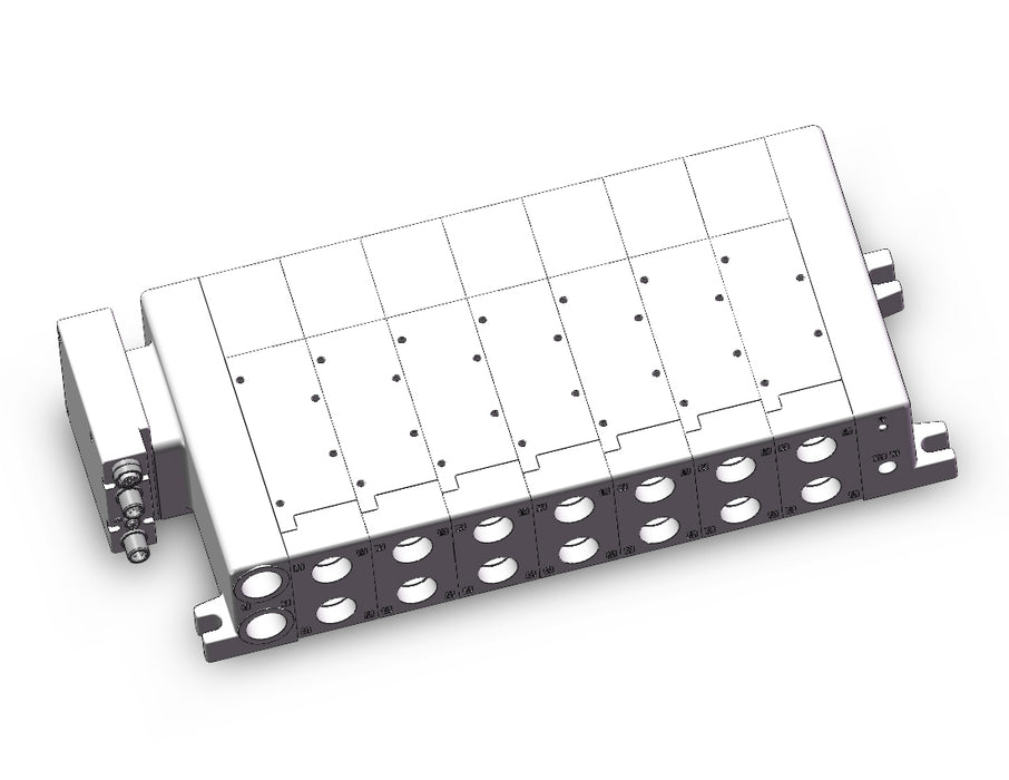 VV5QC51-0704SQB VQC5000 valve manifold