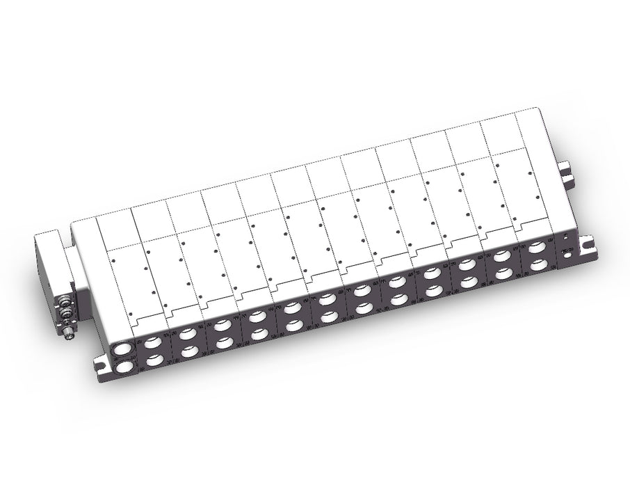 VV5QC51-1204TSEA VQC5000 valve manifold