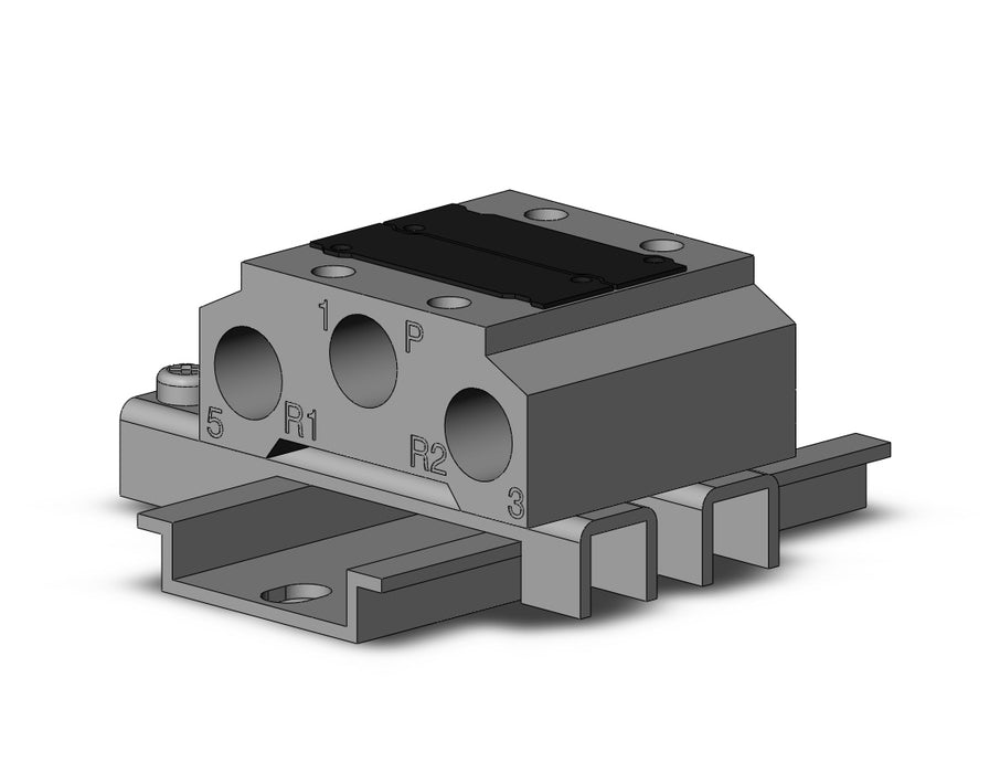 VV5QZ12-02C-D-00T VQZ1000 Body Ported Manifold
