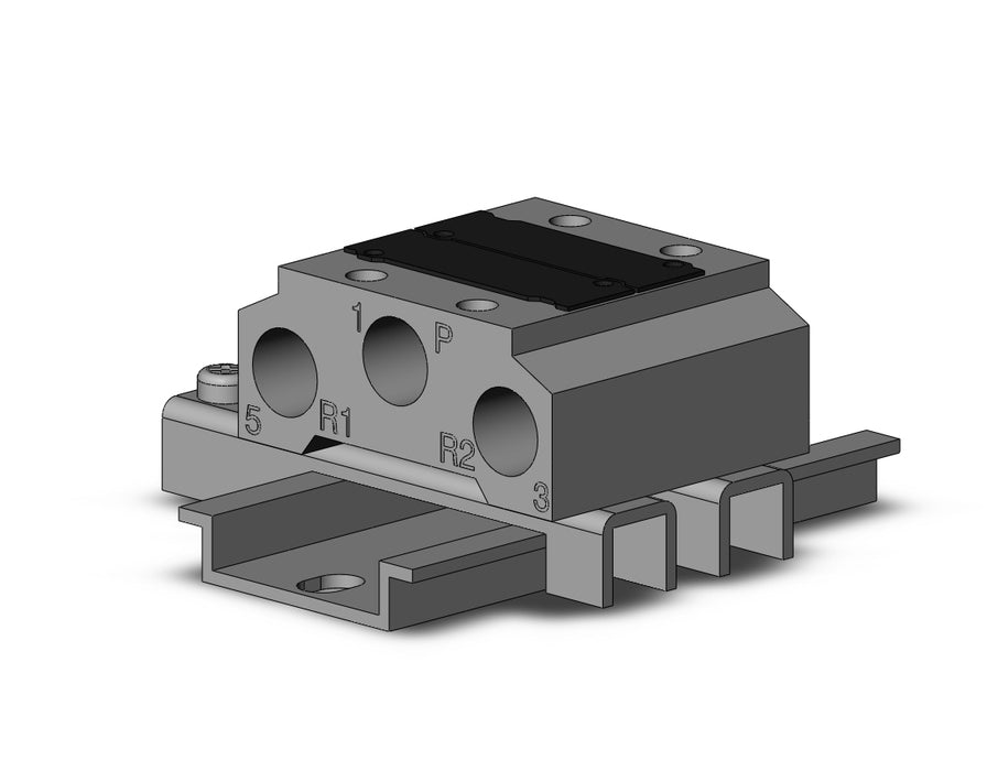 VV5QZ12-02C-D VQZ1000 BODY PORTED MANIFOLD