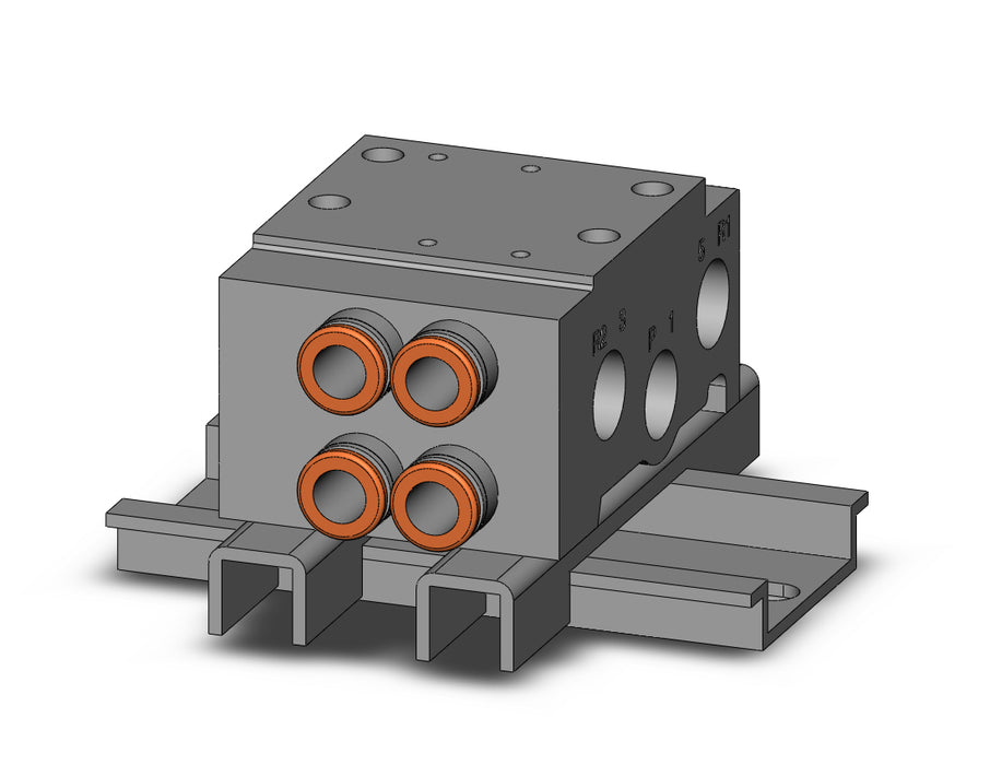 VV5QZ15-02C6C-D0 VQZ1000 Base Mounted Manifold