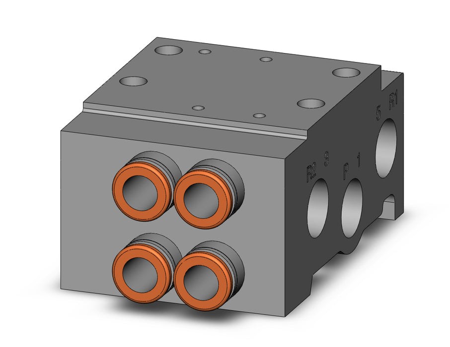VV5QZ15-02C6C VQZ1000 BASE MOUNTED MANIFOLD