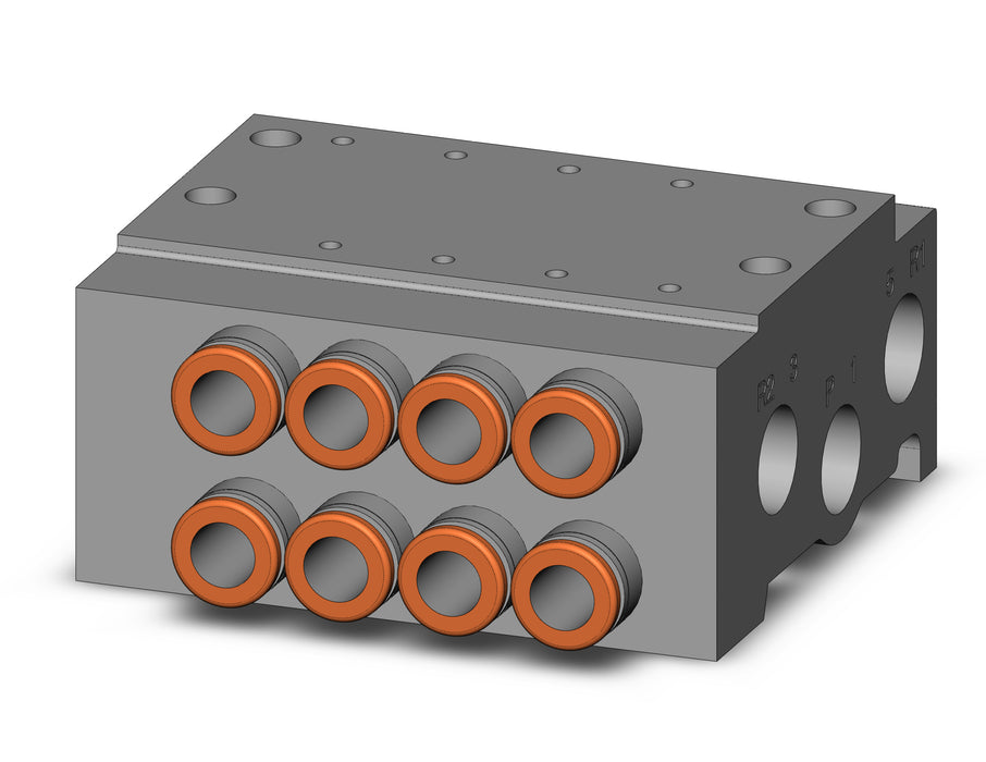 VV5QZ15-04C6C VQZ1000 BASE MOUNTED MANIFOLD