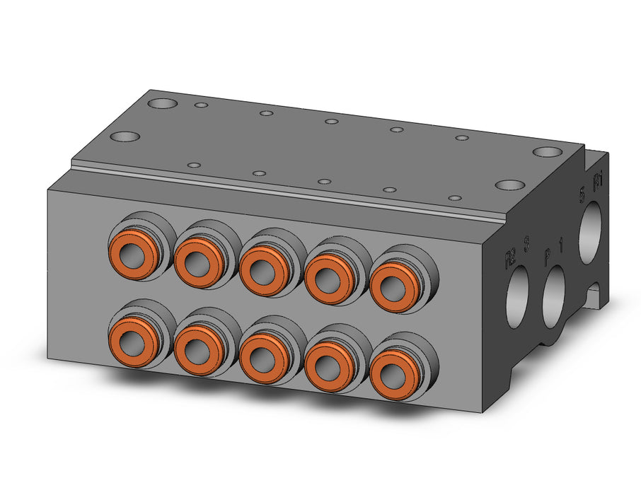 VV5QZ15-05C4C VQZ1000 BASE MOUNTED MANIFOLD