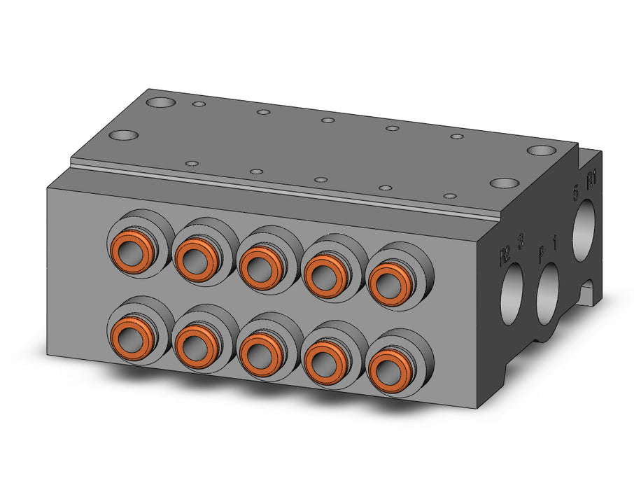 VV5QZ15-05N1TC VQZ1000 Base Mounted Manifold