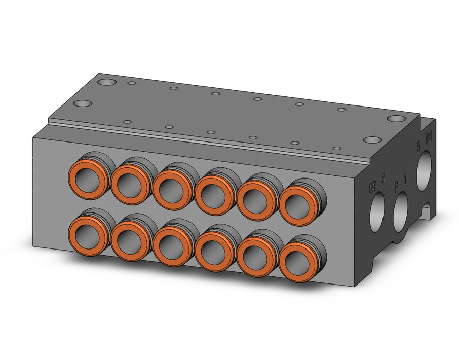 VV5QZ15-06C6C VQZ1000 BASE MOUNTED MANIFOLD