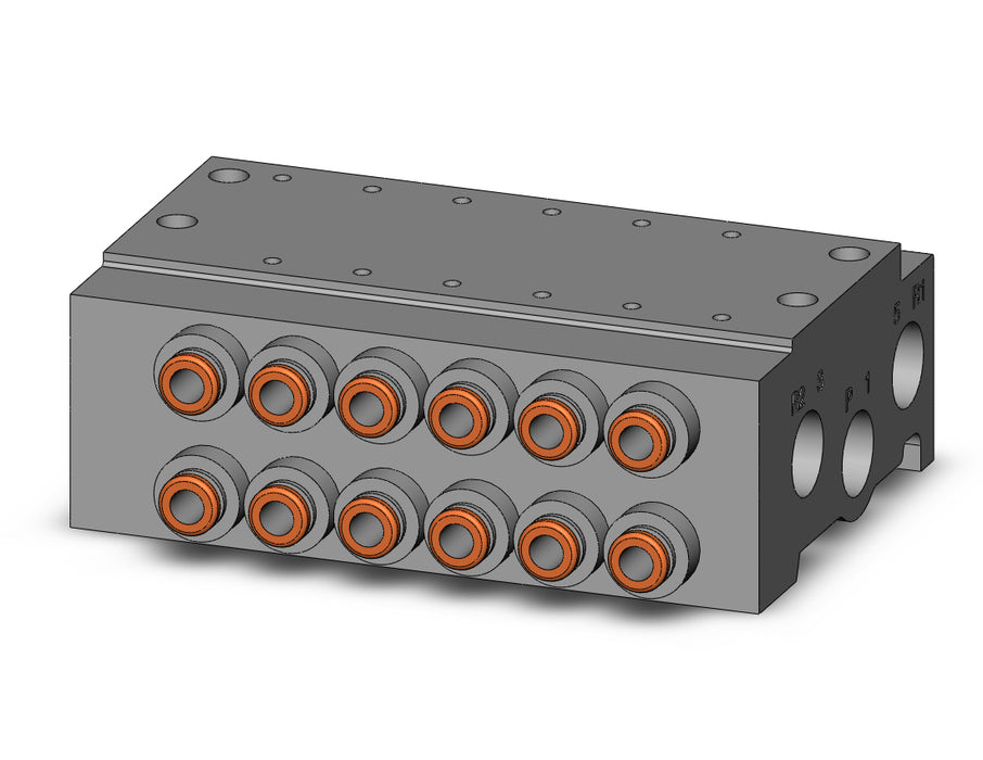 VV5QZ15-06N1TC VQZ1000 Base Mounted Manifold