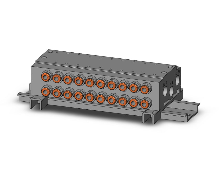 VV5QZ15-10N3TC-D0 VQZ1000 Base Mounted Manifold