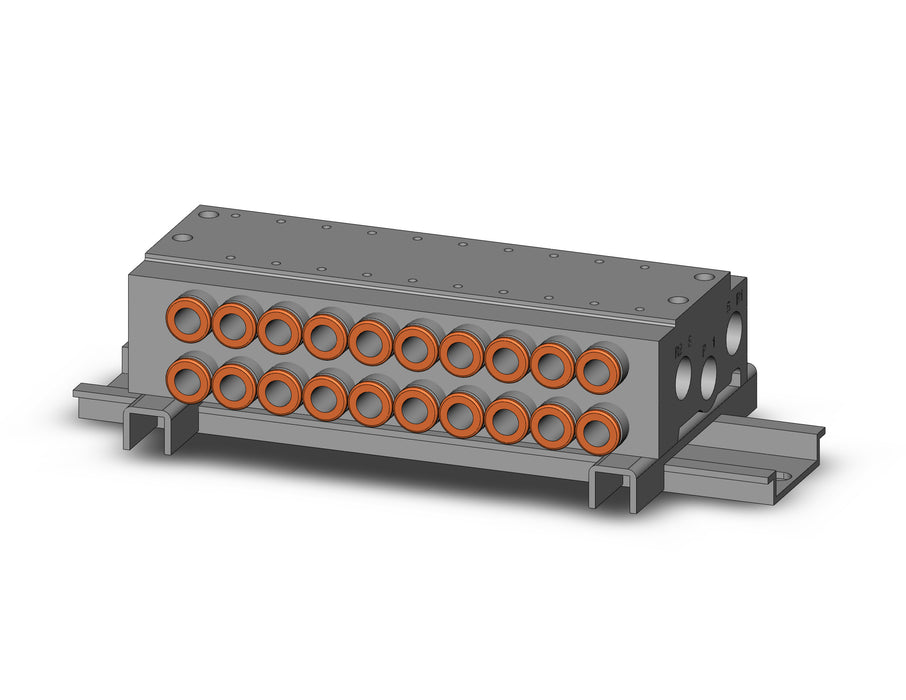 VV5QZ15-10N7TC-D VQZ1000 Base Mounted Manifold
