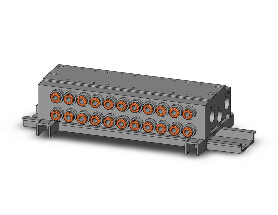 VV5QZ15-11C4C-D VQZ1000 Base Mounted Manifold