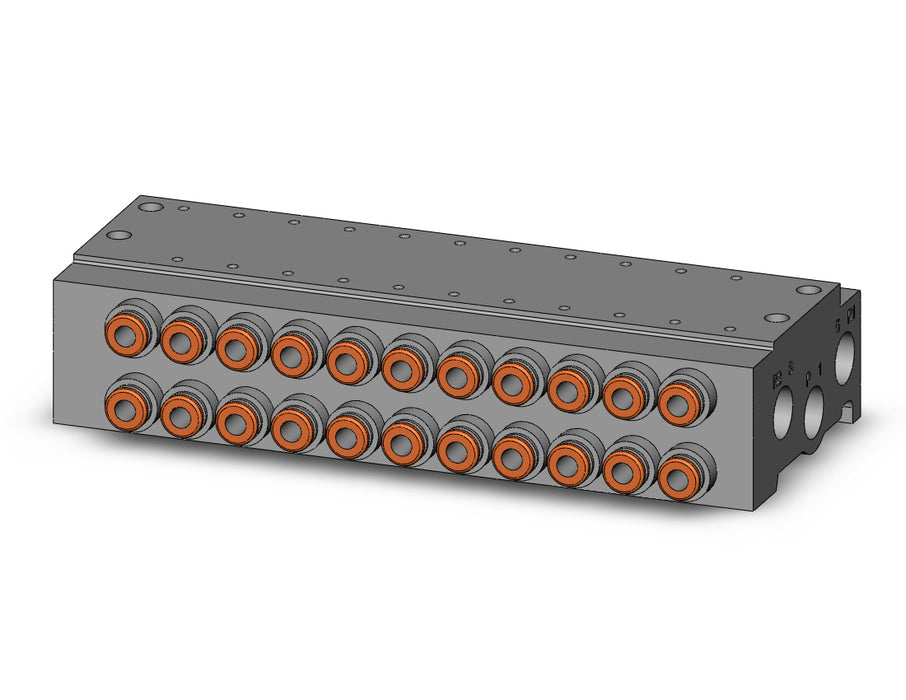 VV5QZ15-11C4C VQZ1000 Base Mounted Manifold