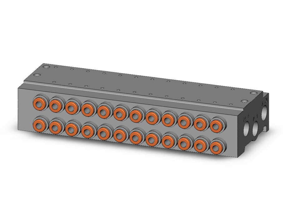 VV5QZ15-12N3TC VQZ1000 Base Mounted Manifold