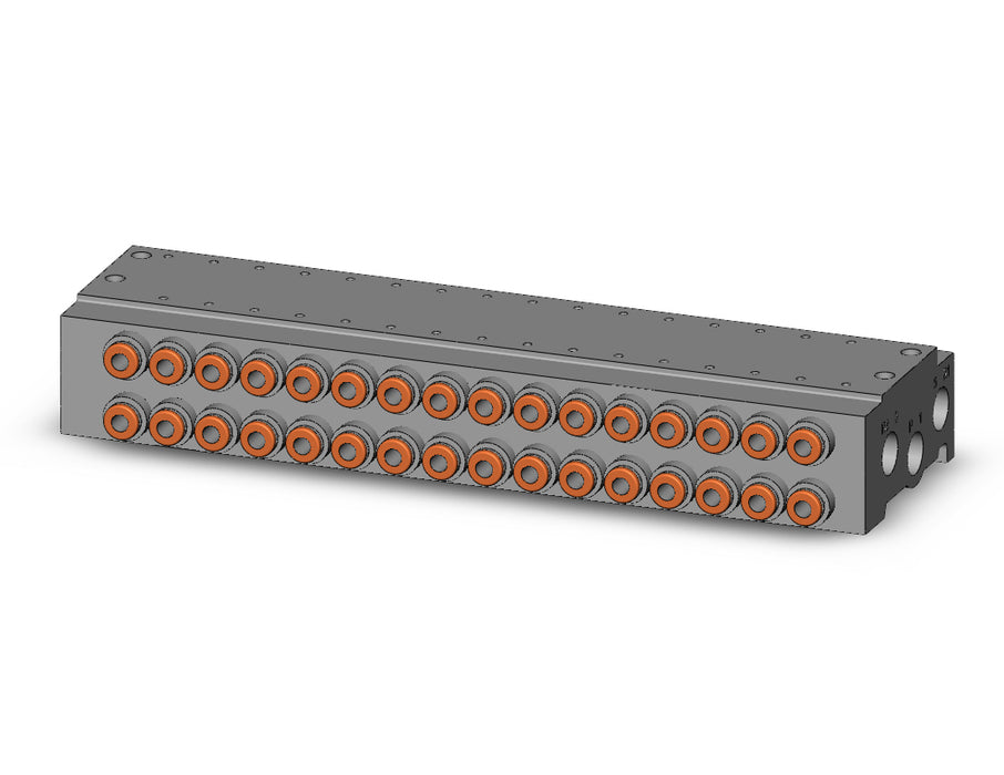 VV5QZ15-16N3TC VQZ1000 Base Mounted Manifold
