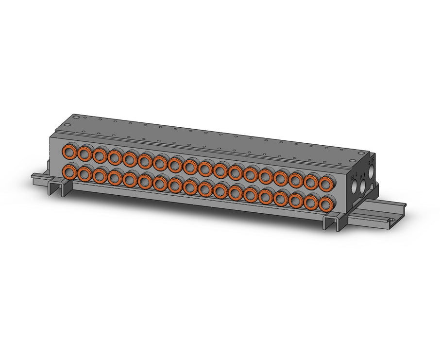 VV5QZ15-18N7TC-D VQZ1000 Base Mounted Manifold