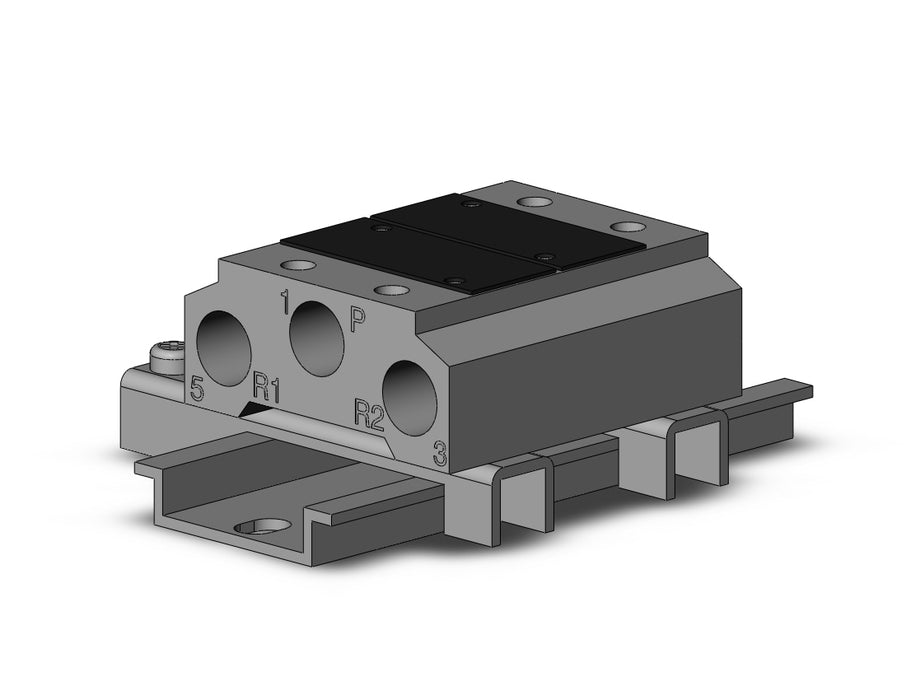 VV5QZ22-02C-D VQZ2000 BODY PORTED MANIFOLD