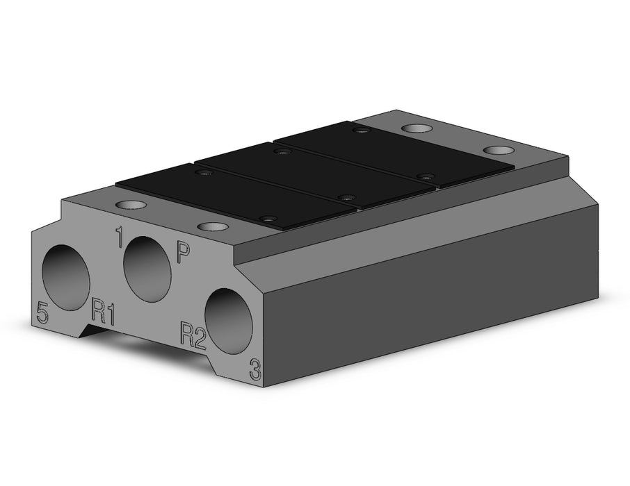 VV5QZ22-03C-00T-Q VQZ2000 Body Ported Manifold