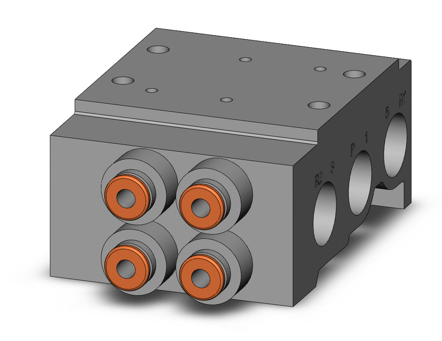 VV5QZ25-02C4C VQZ2000 BASE MOUNTED MANIFOLD