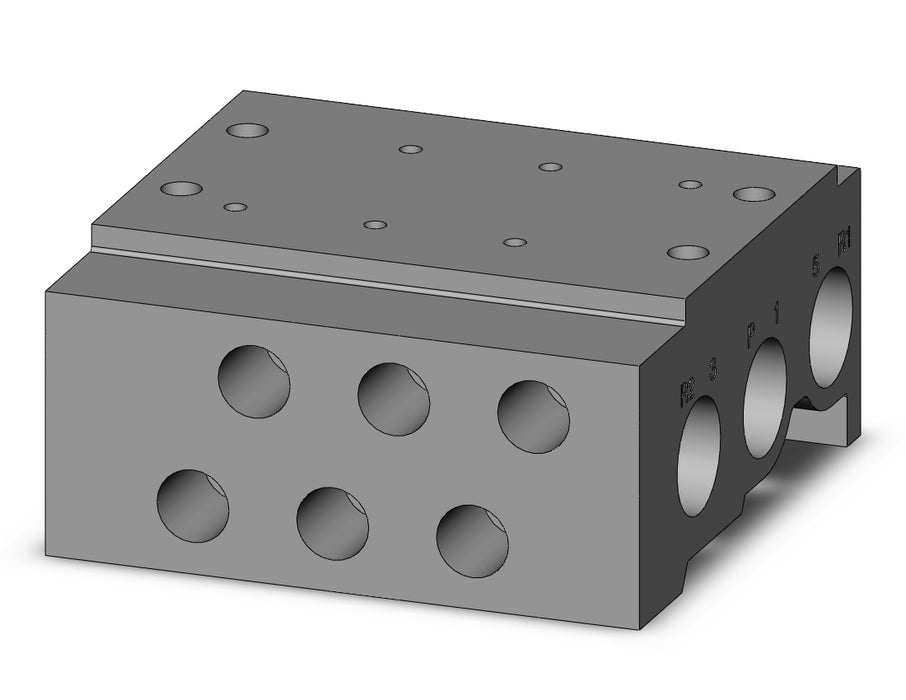 VV5QZ25-0301TC VQZ2000 BASE MOUNTED MANIFOLD